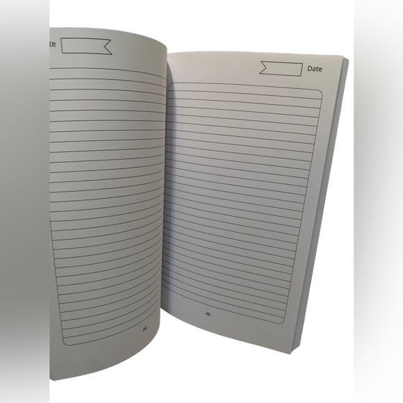 NWT The Blank One Brown Counseling blank journal. Lime green color - Picture 3 of 3